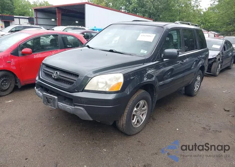 2003 Honda Pilot Ex z USA, uszkodzony, nr VIN 2HKYF18423H607409